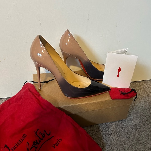 100 MM Hot Chick Louboutin ombré heels - Picture 2 of 4